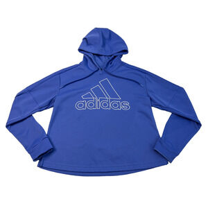 Adidas Climawarm Hooded Pullover Womens Medium Hoodie Sweatshirt